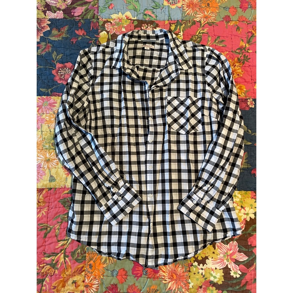 Gingham Button Down